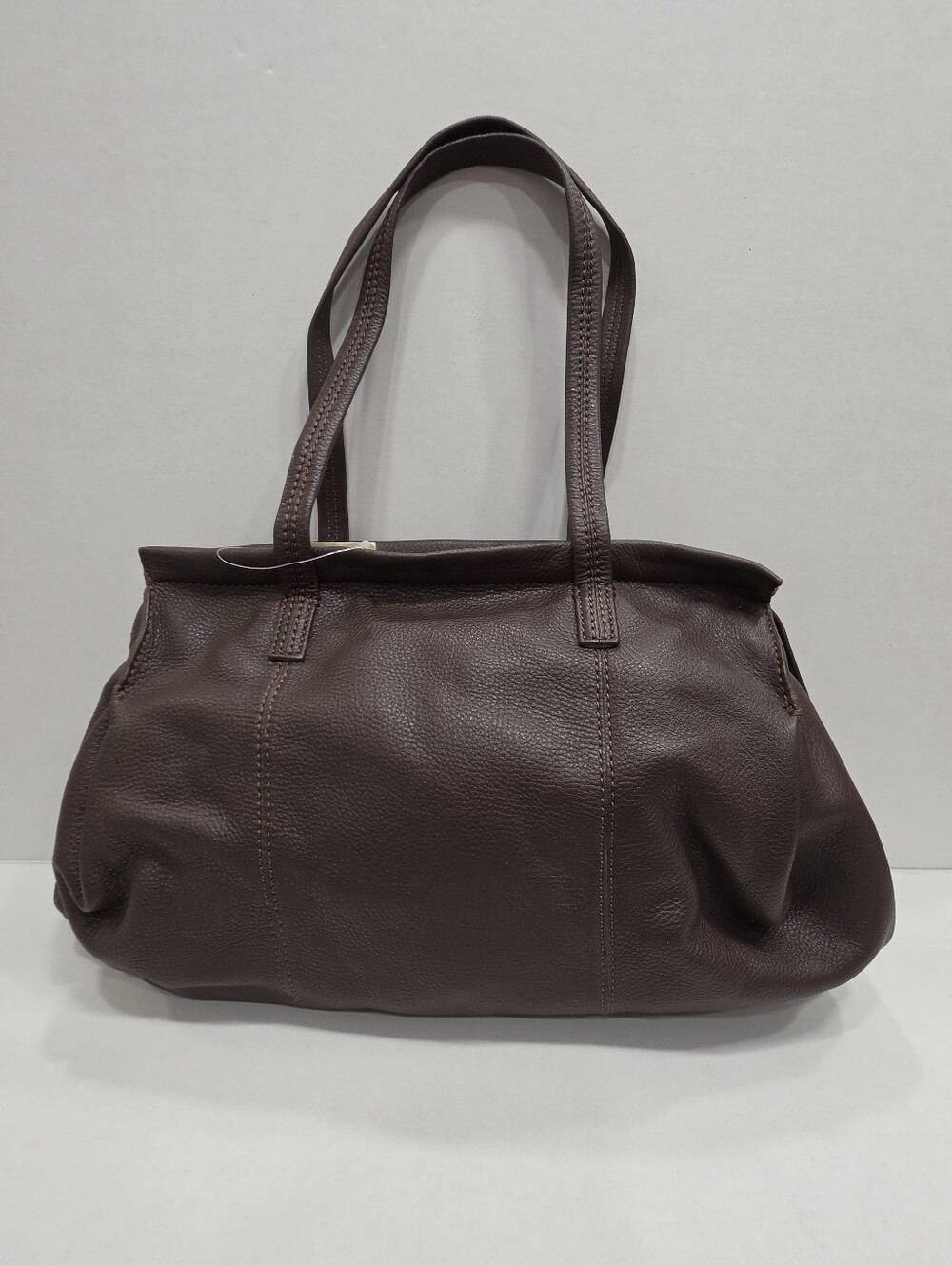 J. Jill Dark Brown Leather Shoulder Tote